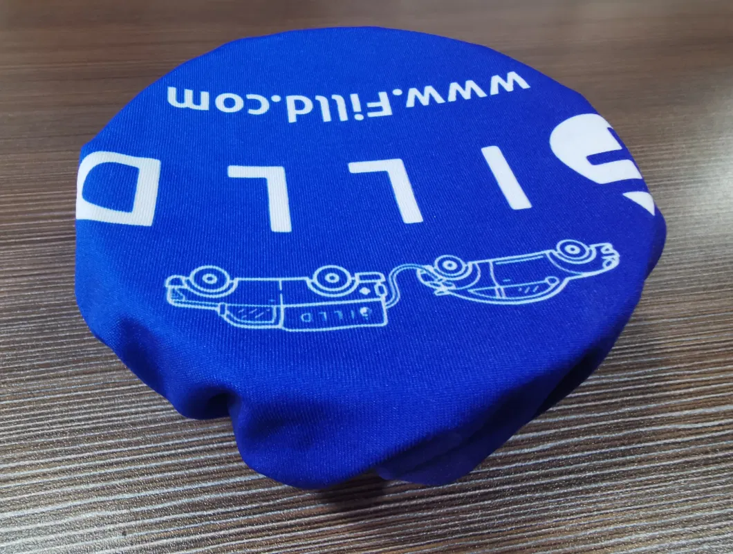 Customized Polyester Car Oil Fuel Filter Tank Cap Cover with Custom Logo Printing