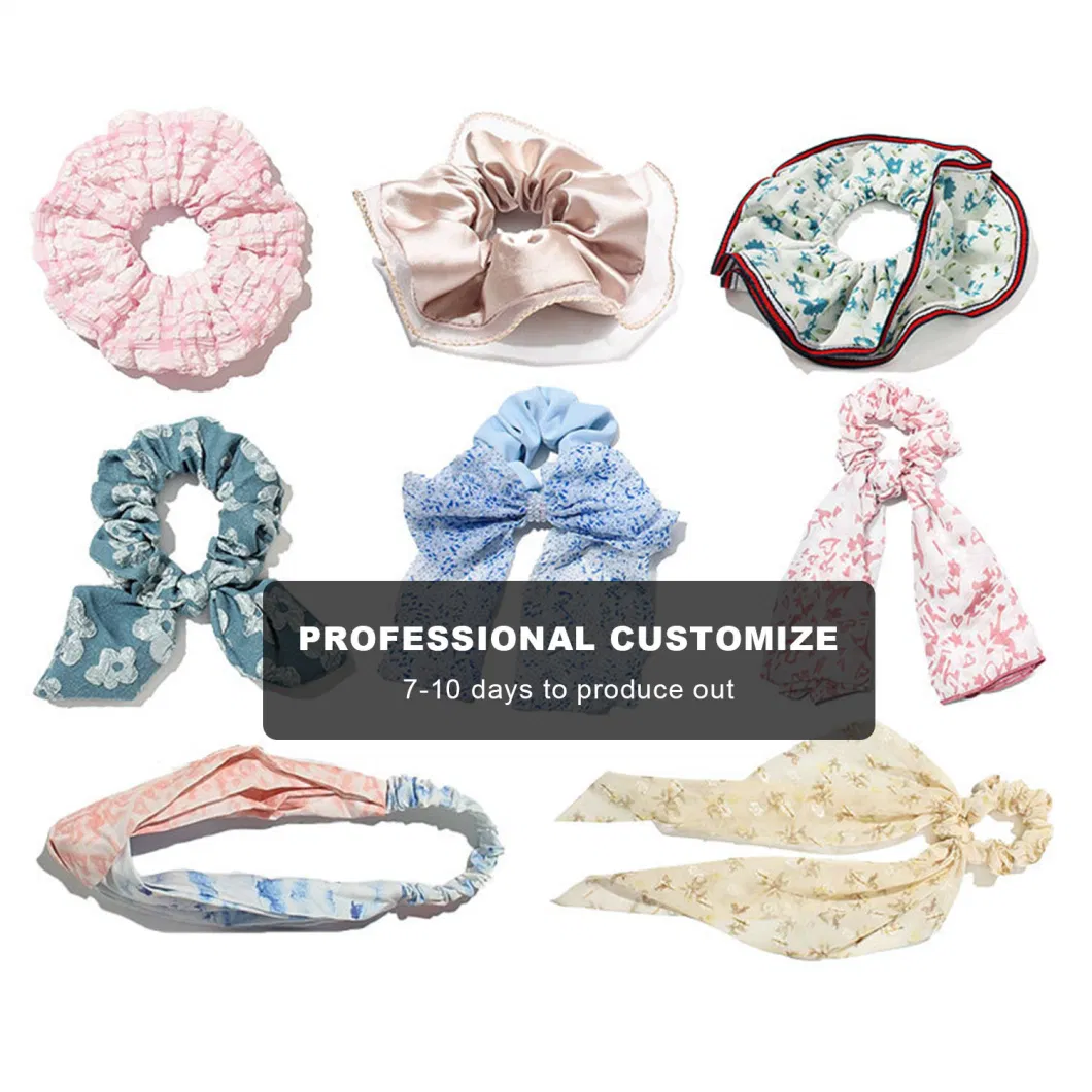 Centralized Procurement Available Ready to Ship Fashion Colorful Silk Soft Good Elastic Ability Hair Training Rubber Booty Band