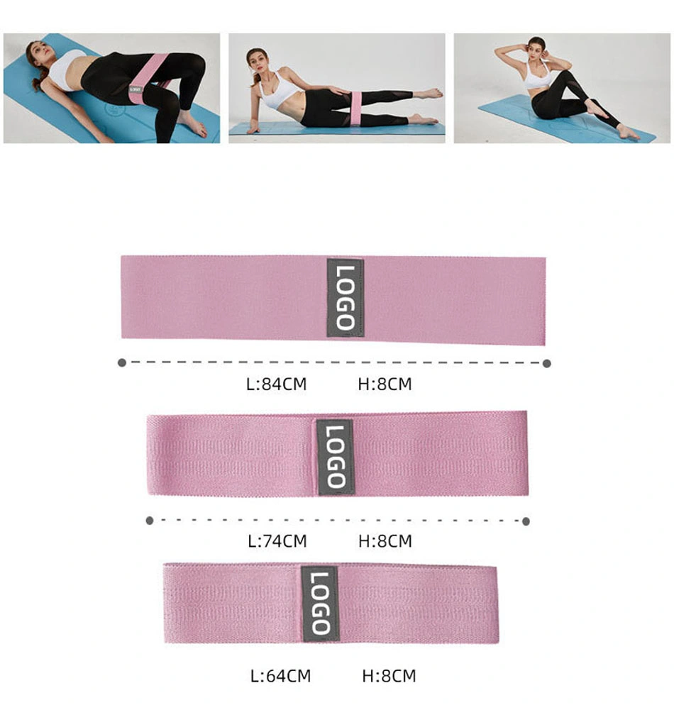 Resistance Bands for Legs &amp; Butt, Workout Loop Bands with Custom Print &amp; Logo