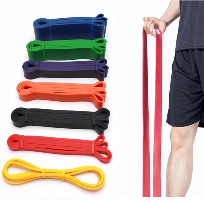 Colorful Yoga Exercise Rubber Mini Resistance Loop Bands