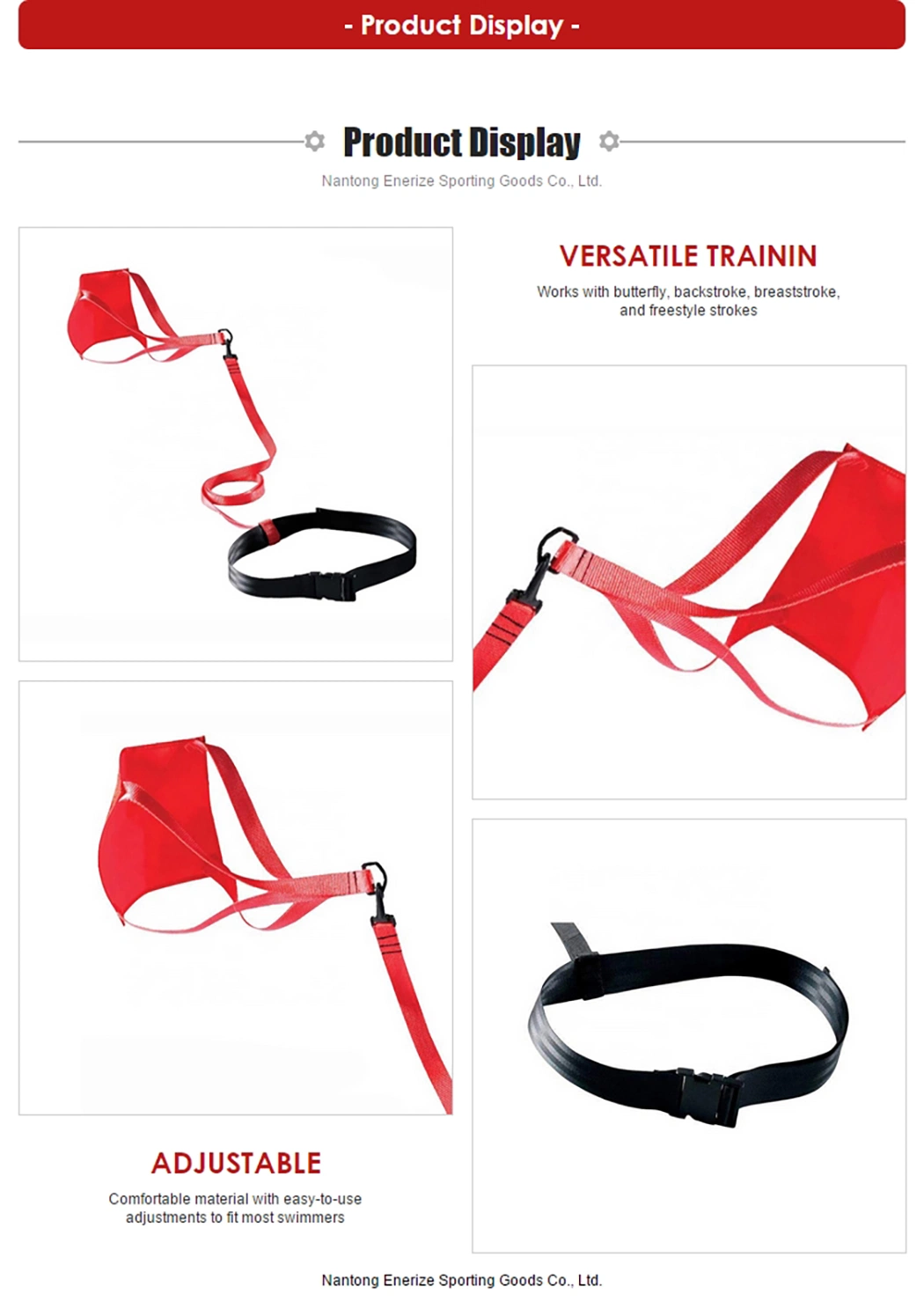 Professional Simulation Swim Umbrella Belt Exercise Land Arm Strength Workout Fitness Resistance Band Hand Webbed Paddle Forging