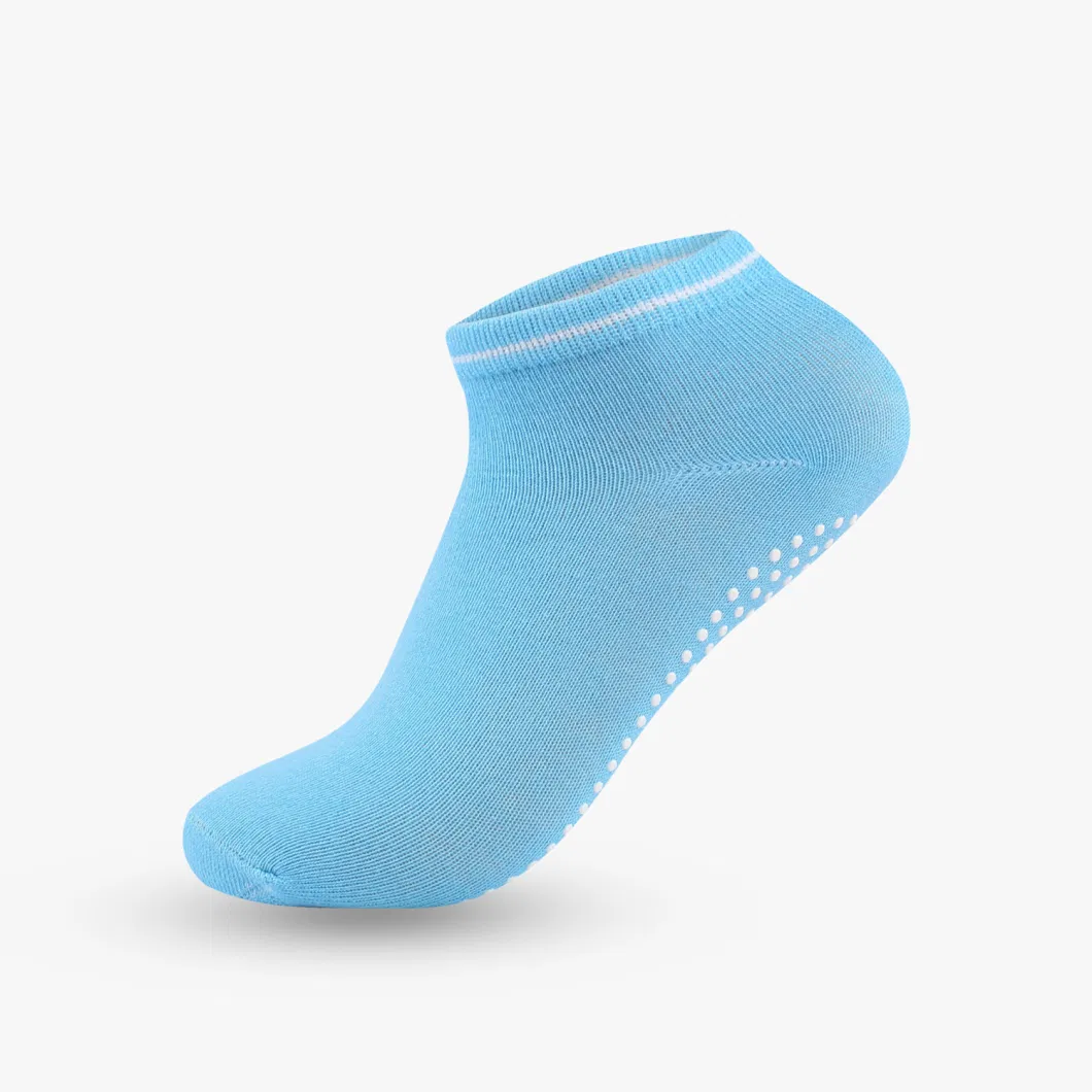 Customized Stocking Grip Compression Wholesale Women&prime;s Men Ankle Dance Crew Non-Slip Cotton Yoga Sport Sock