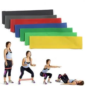Apretado Legging deportivo de la cadera elástico de goma natural de la banda de la resistencia de Yoga