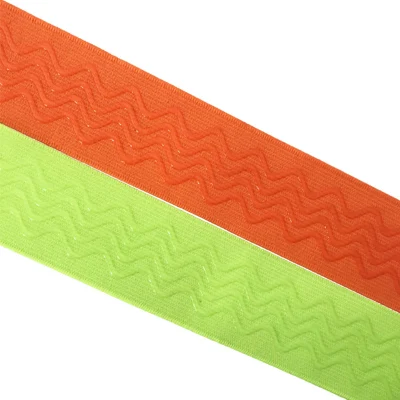 Custom Non-Slip Gripper de silicona impresa bandas elásticas para el ejercicio