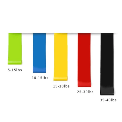 TPE Resistance Band Workout ejercicio Loop Fitness Band