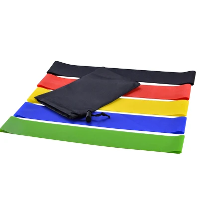 TPE Resistance Band Workout ejercicio Loop Fitness Band