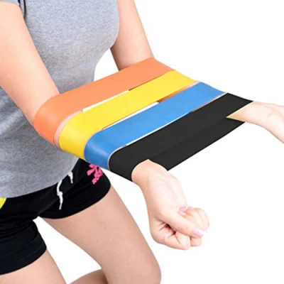 Apretado Legging deportivo de la cadera elástico de goma natural de la banda de la resistencia de Yoga