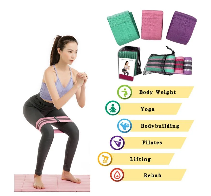 Wholesale Adjustable Workout Hip Leg Gym Resistance Bands