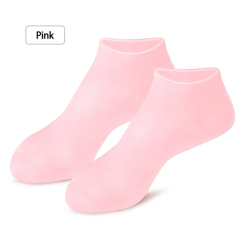 Moisturizing SPA Gloves and Socks Set Silicone Gel SPA Gloves Callus Remover Socks Foot Care Socks