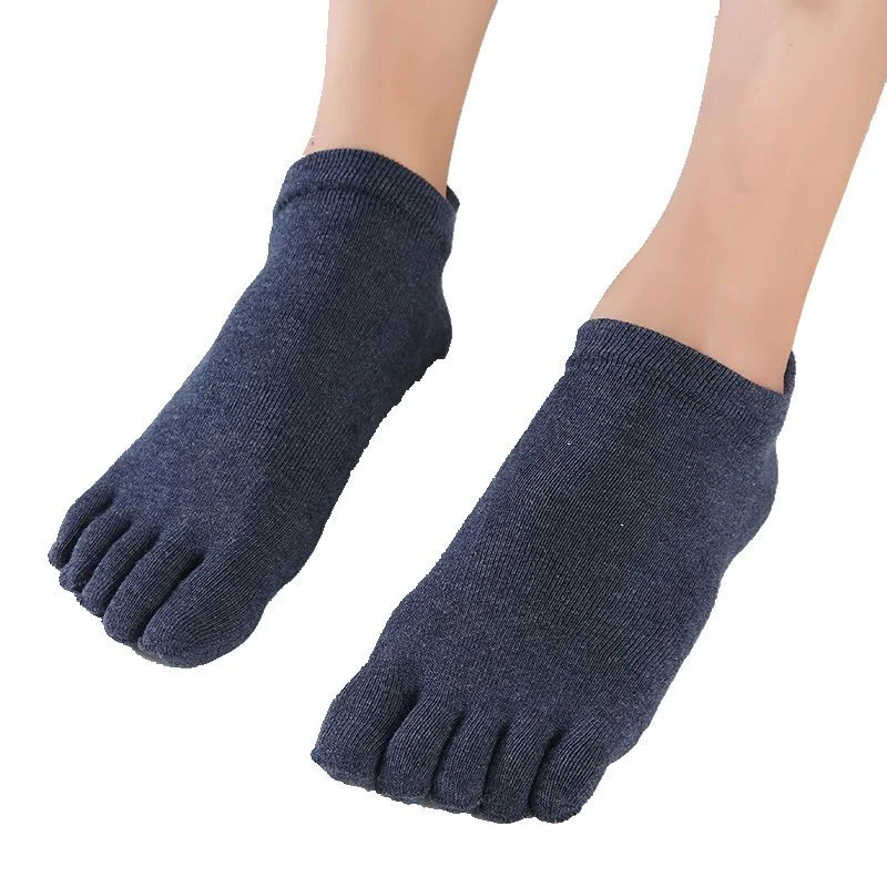 3 Pairs Yoga Socks Non-Slip Grip Fitness Socks Five Toe Sport Socks