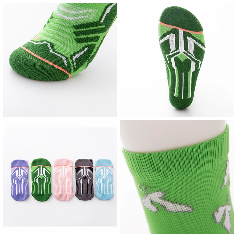 Personalized Custom OEM Socks Sublimation Polyester Women&prime;s Sport Socks Running Socks