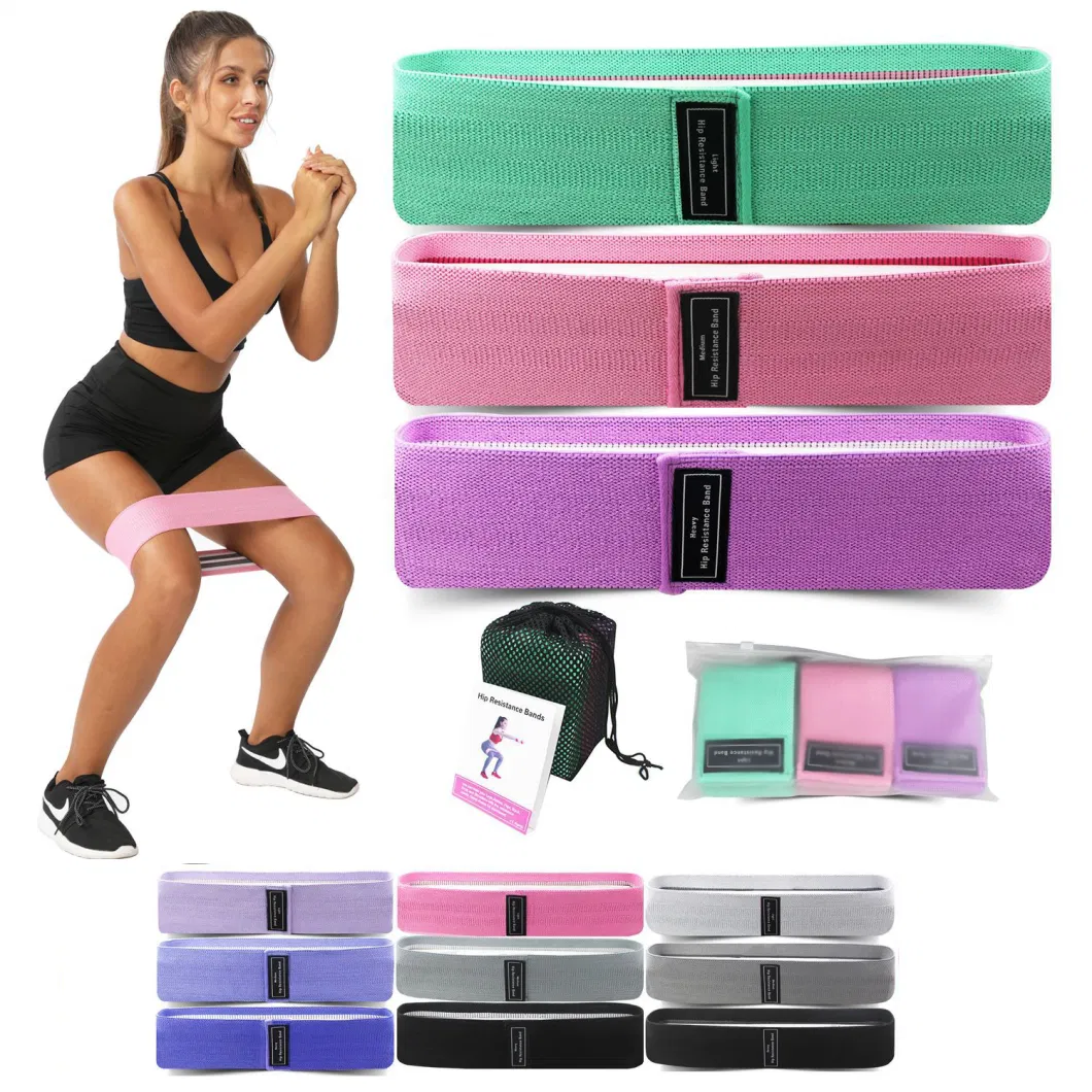 Top Quality Rubber Yoga Custom Exercise Band for Home Fitness