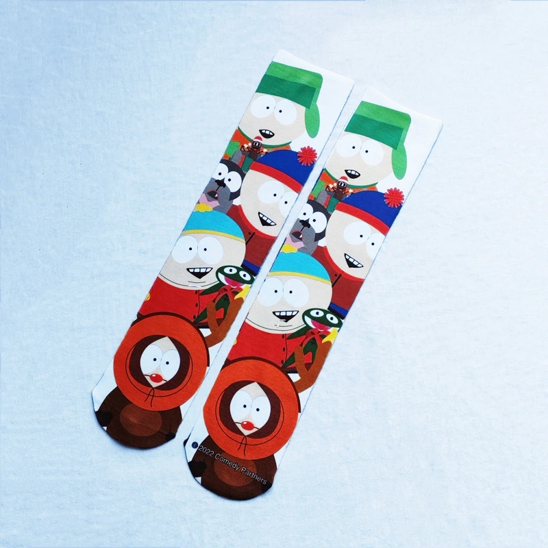 Customized 3D Heat Transfer Printing of Printed Socks Cute Cartoon Digital Printed Socks Personalized Sports Socks