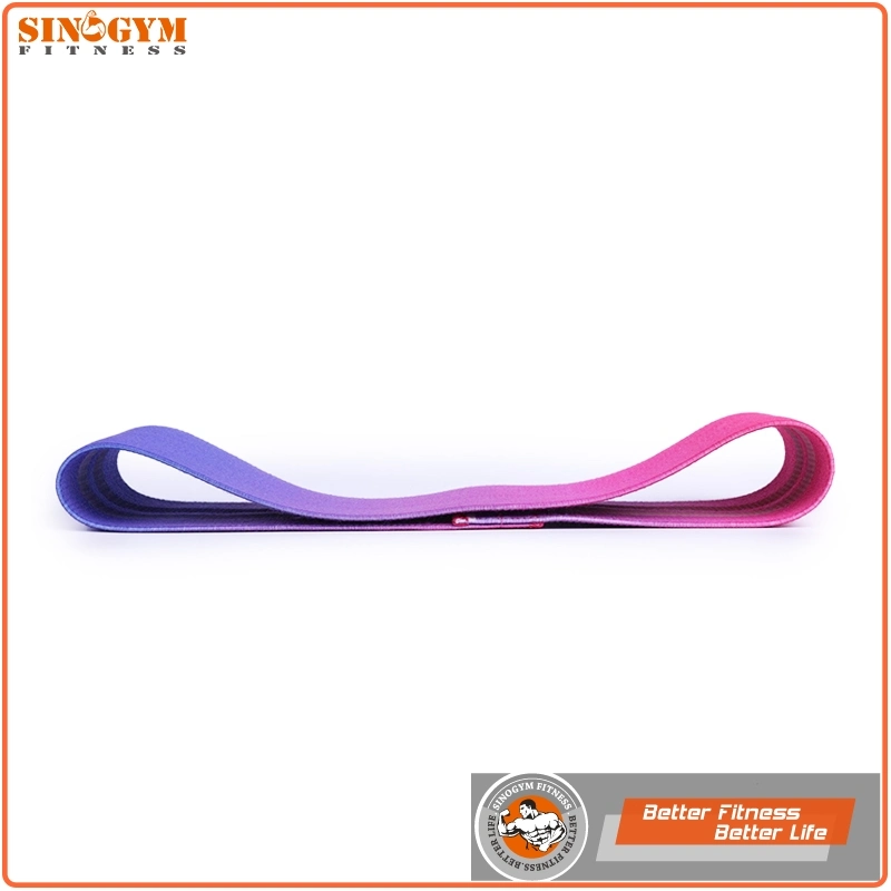 Gradient Fabric Latex Hip Resistance Loop Exercise Bands