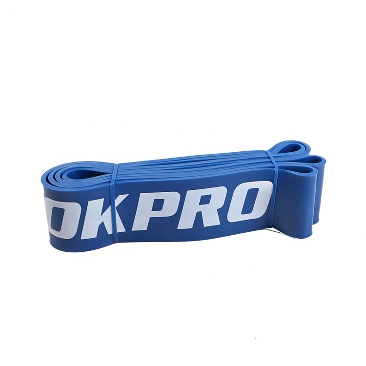 100% Latex Long Custom Printed Pull up Assist Band / Heavy Duty Resistance Bands / Power Bands