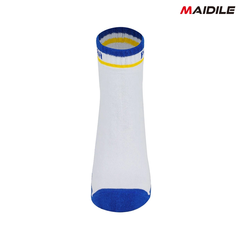 Personalized New Blue and White Breathable Thin Ankle Sports Sock