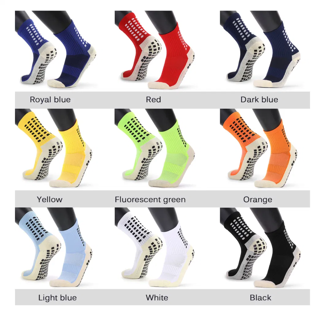 Custom Basketball Grip Soccer Long Anti Slip Stockings Sports Football Socks