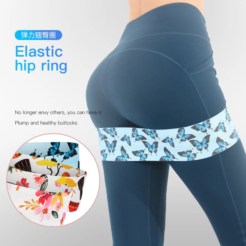 2022 Tension Stretching Workout Bands Pilates HIPS Fitness Resistance Band Set