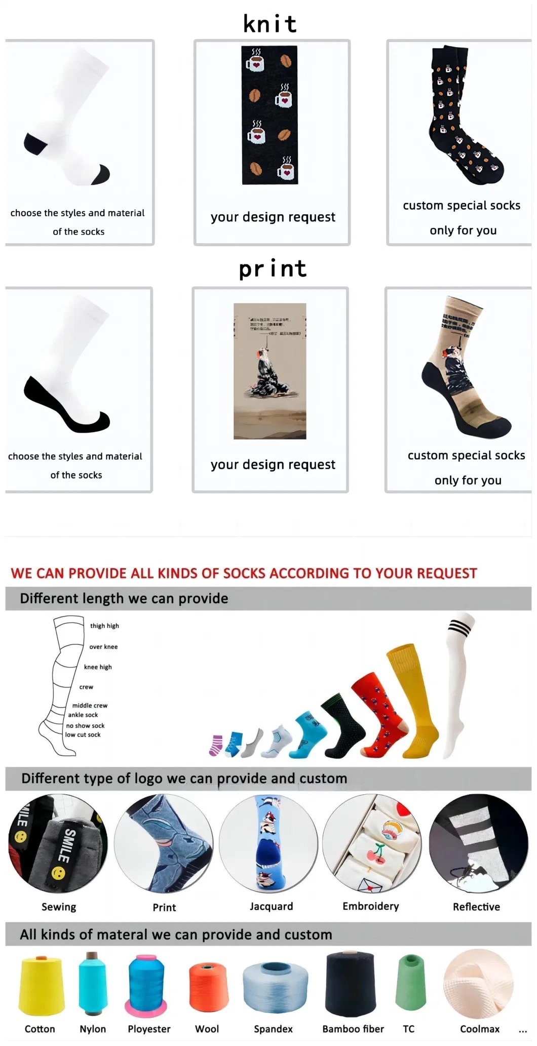 Customized Wholeseller Spring Autumn Winter Mens Cotton Jacquard Dots OEM ODM Logo Formal Crew Socks