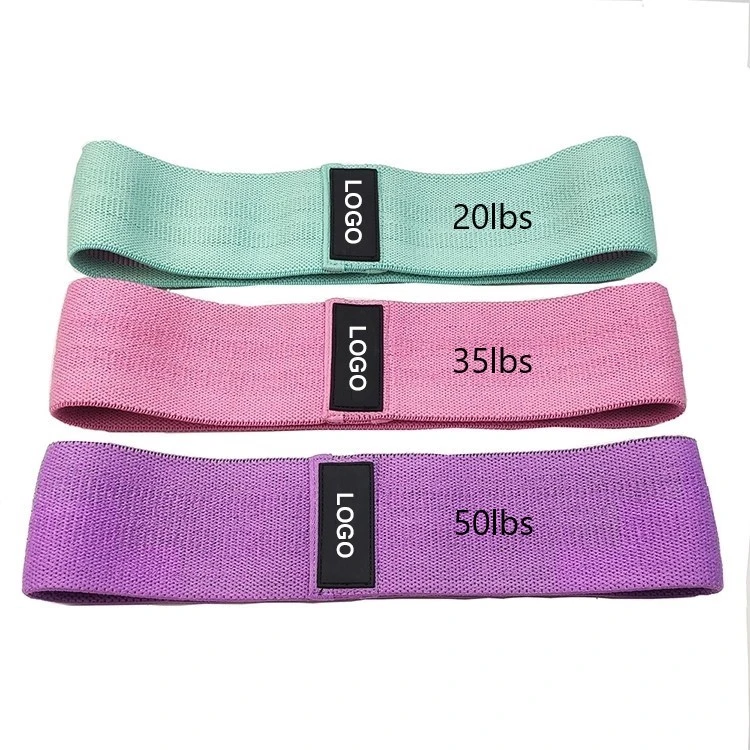 Colorful Custom Printing Yoga Gym Stretch Mini Loop Resistance Band