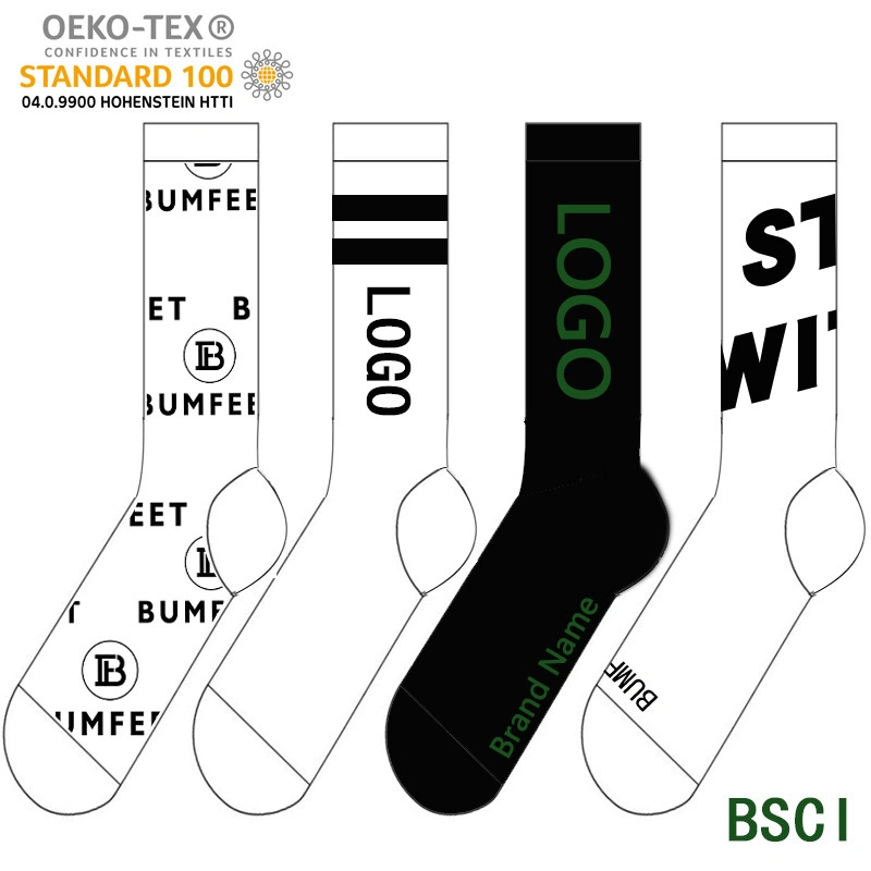 Factory Customized OEM&Omd Cotton MID Tube Men&prime;s and Women&prime;s Trendy Socks Sports Boat Socks Custom Logo