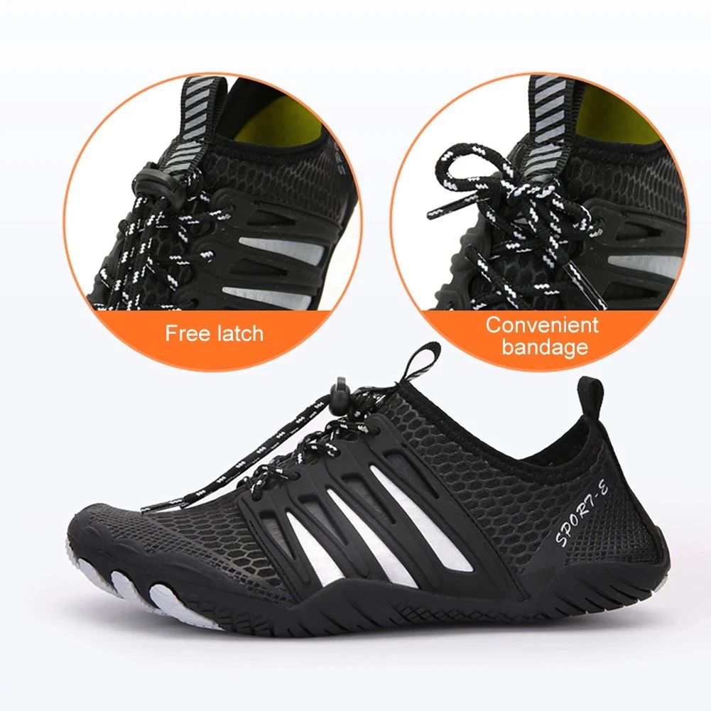 Beach Walk on Anti-Slip Water Shoes for Men Women