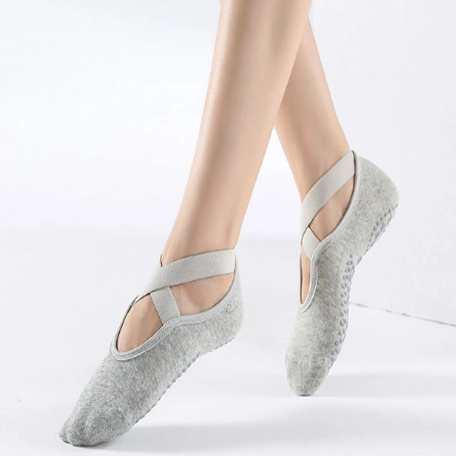 2023 Hot Sale Wholesale Custom Non-Slip Women Ankle Cotton Pilates Yoga Socks