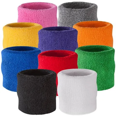 Wholesale Full Cotton Polyester Wristband