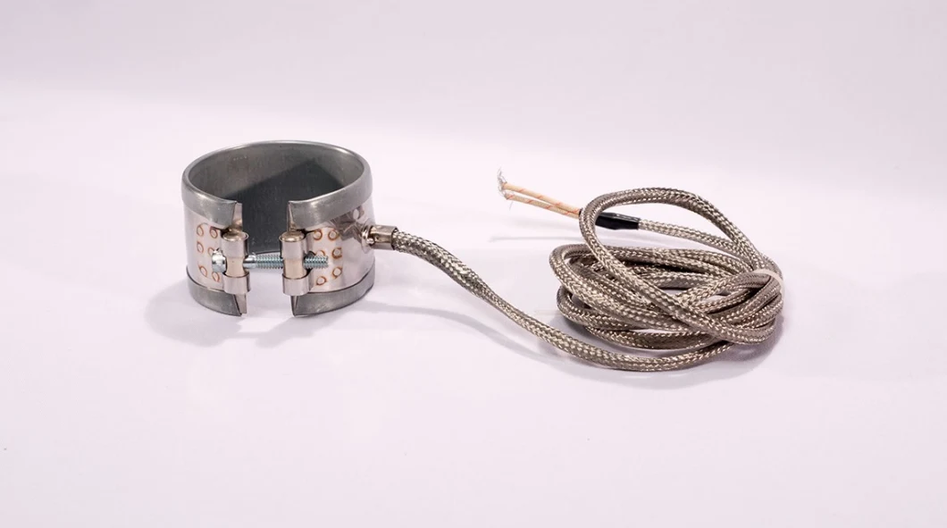 Mica Insulated Band Heater with Thermocouple