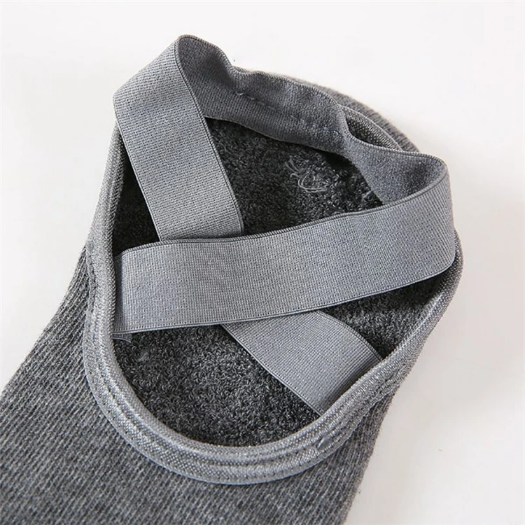 Grip Pull up Back Arch Support Yoga Sock for Pilates