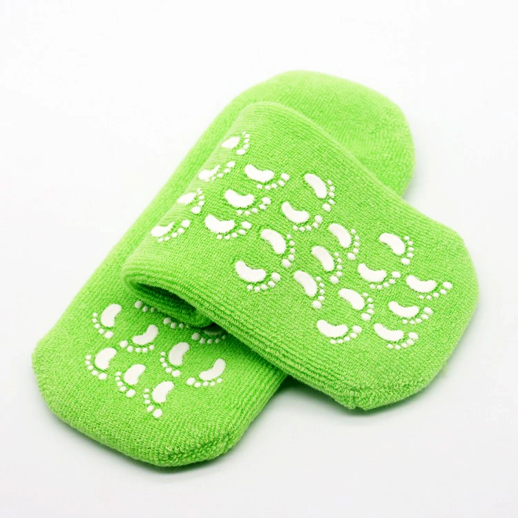 Foot Sleeve Footcare Moisture Dry Foot Cooling Wholesale Silicone Gel SPA Socks