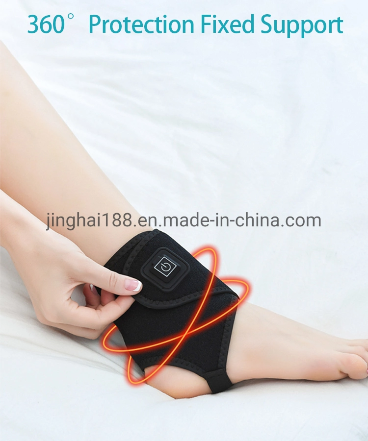 New Heating Ankle Support Elastic Ankle Protect Band Heated Ankle Protection with 10000mAh Rechargeable Power