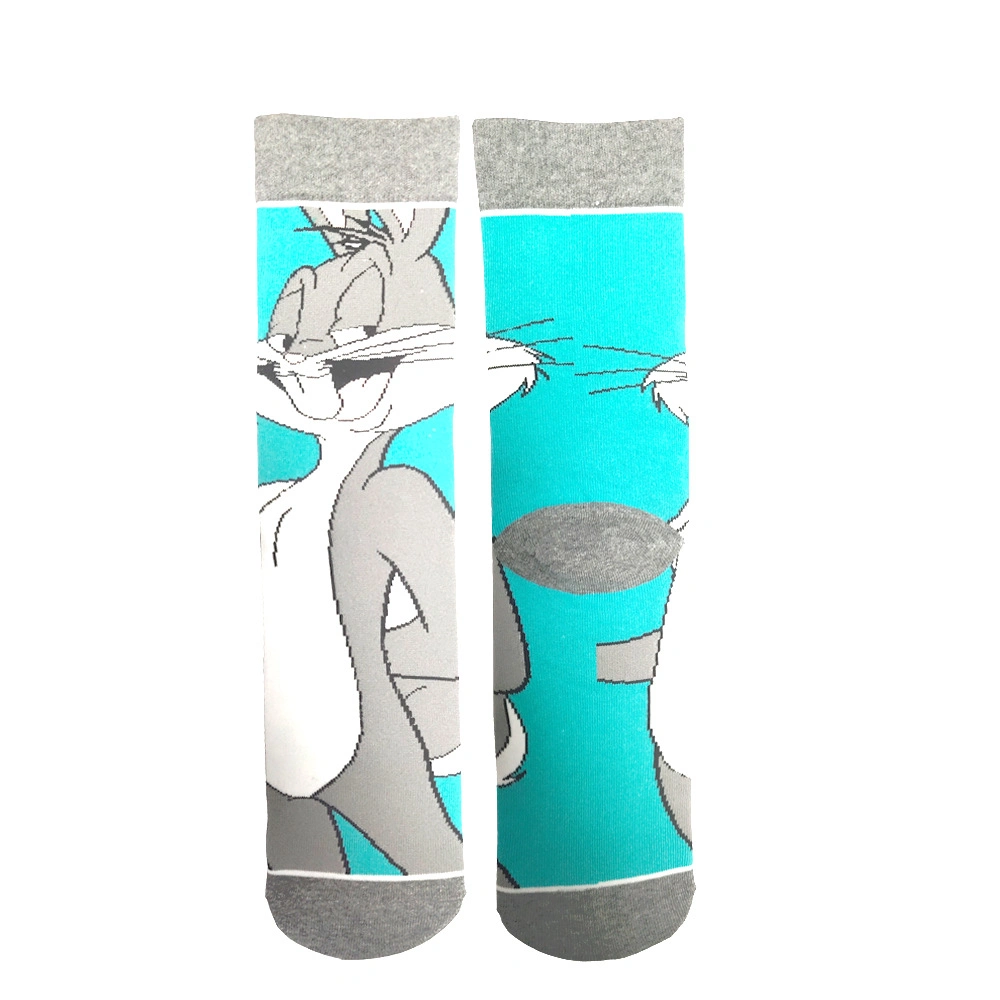 Trend Personalized Cartoon Rabbit Male Duffy Duck MID-Calf Sports Socks