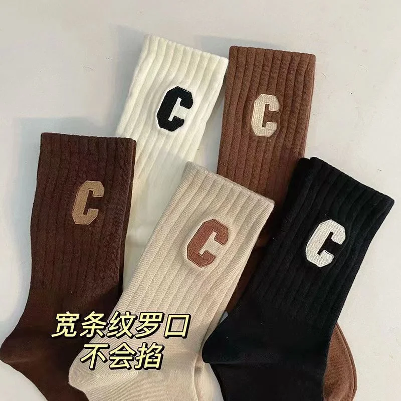 Wholesale Sports Women Ladies Warm Casual Comfortable Men Durable Knitting Quick-Drying Breathable Fashion Cotton MID-Tube Happy Yoga Socks