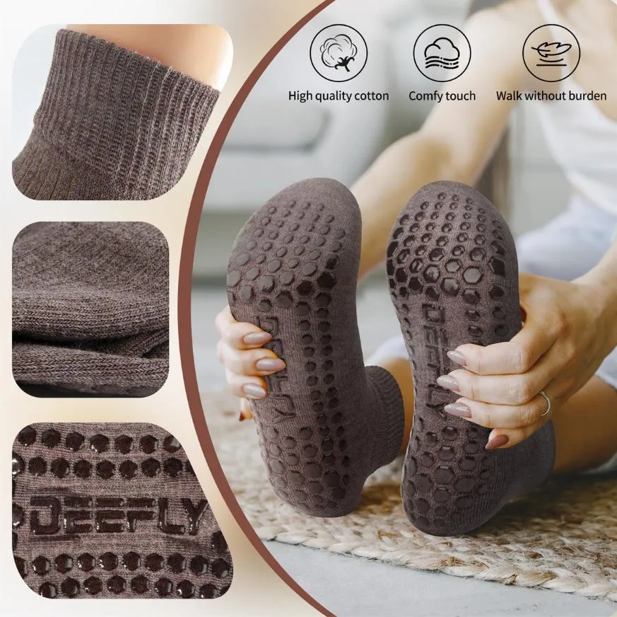 High Quality Yoga Pilates Women&prime;s Anti-Slip Sports Modal Nylon Cotton Socks