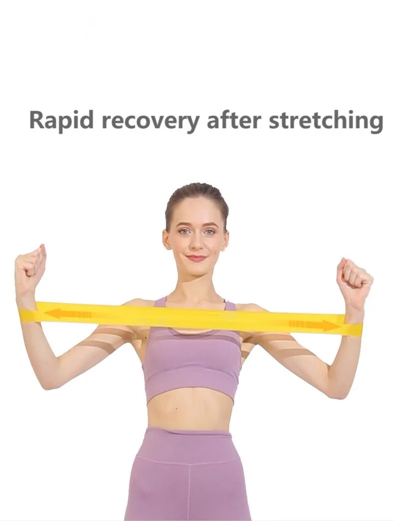 Workout Tension Stretch Pull up HIPS Elastic Fitness Yoga Rubber Resistance Belts Set