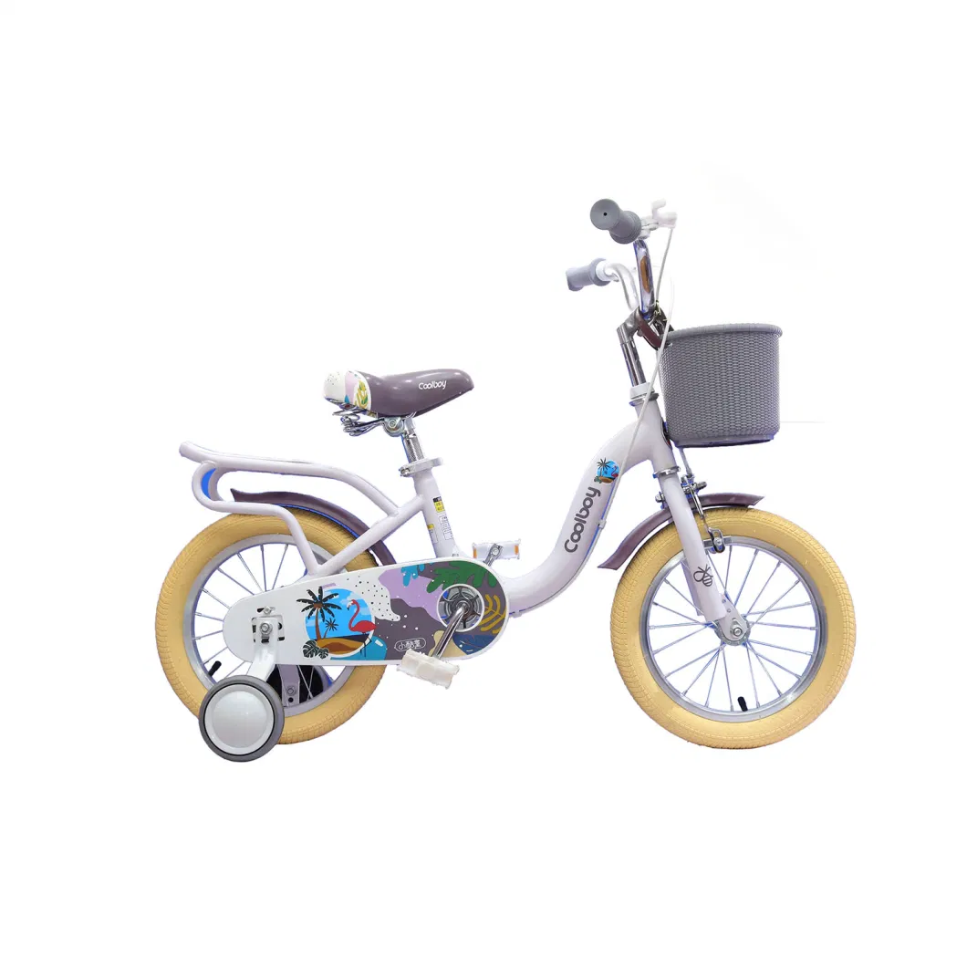 Kids Bike with Assisted Wheel Brakes for Boys and Girls at Home