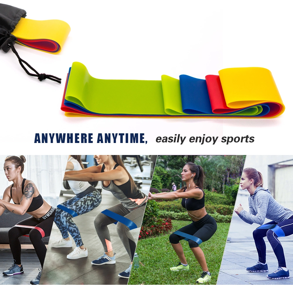 Rubber Resistance Bands, Booty Bands for Legs and Butt, Exercise Bands Set