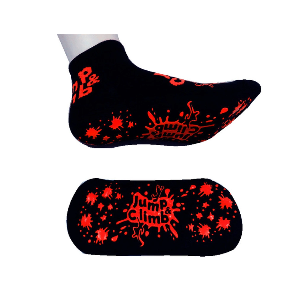 OEM Custom Trampoline Socks with Grips Non-Slip Cotton Jump Socks