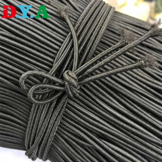 Customize Color Width Twill Elastic Band Thicken Polyester Elastic Band for Garment Bag Shoes Waistband