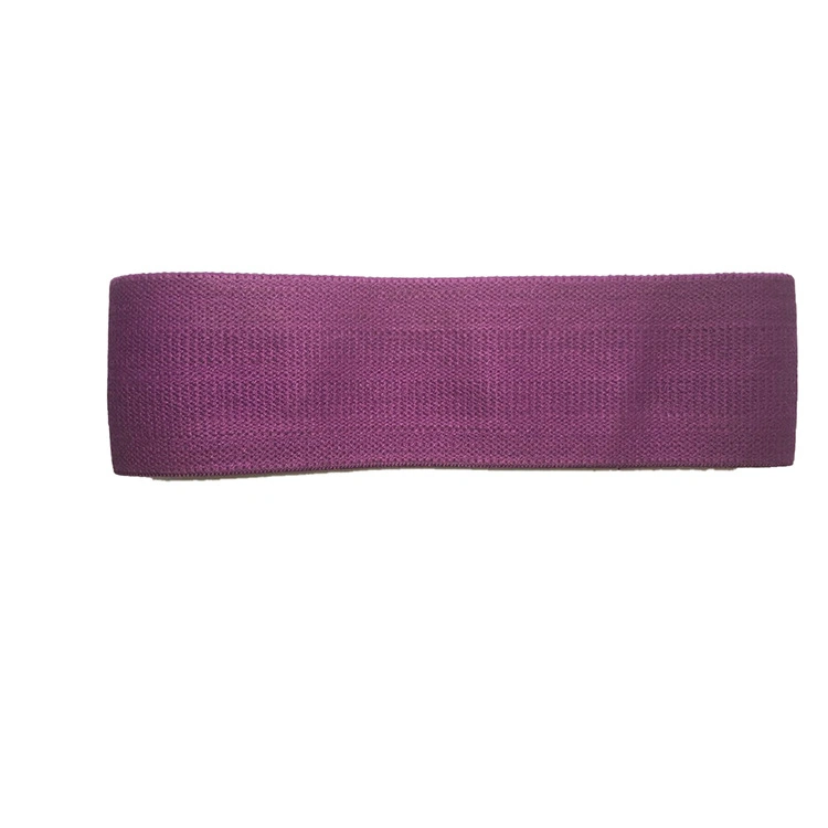 Wholesale Custom Logo 3 Level Elastic Workout Fitness Yoga Anti Slip Cotton Fabric Loop Bands Hip Booty Bands Resistance Bands