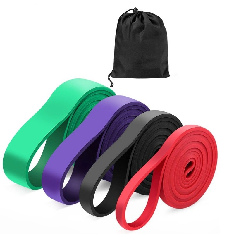 Colorful Yoga Exercise Rubber Mini Resistance Loop Bands