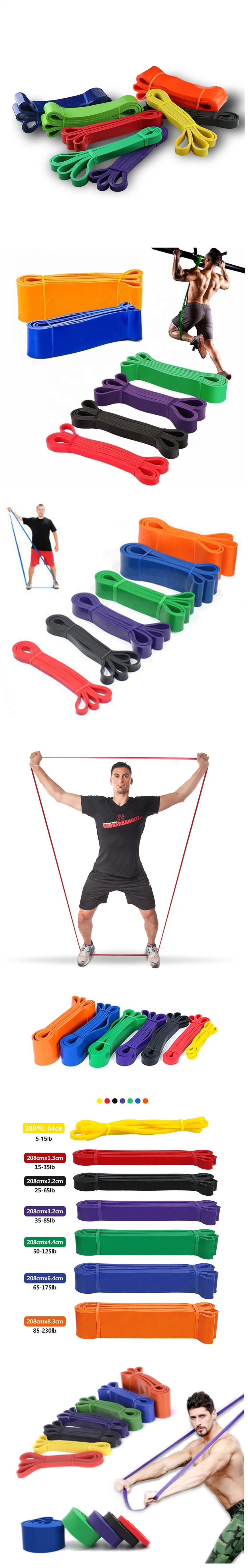 Crossfit and Fitness Latex Resistance Bands 41inch Resistance Band