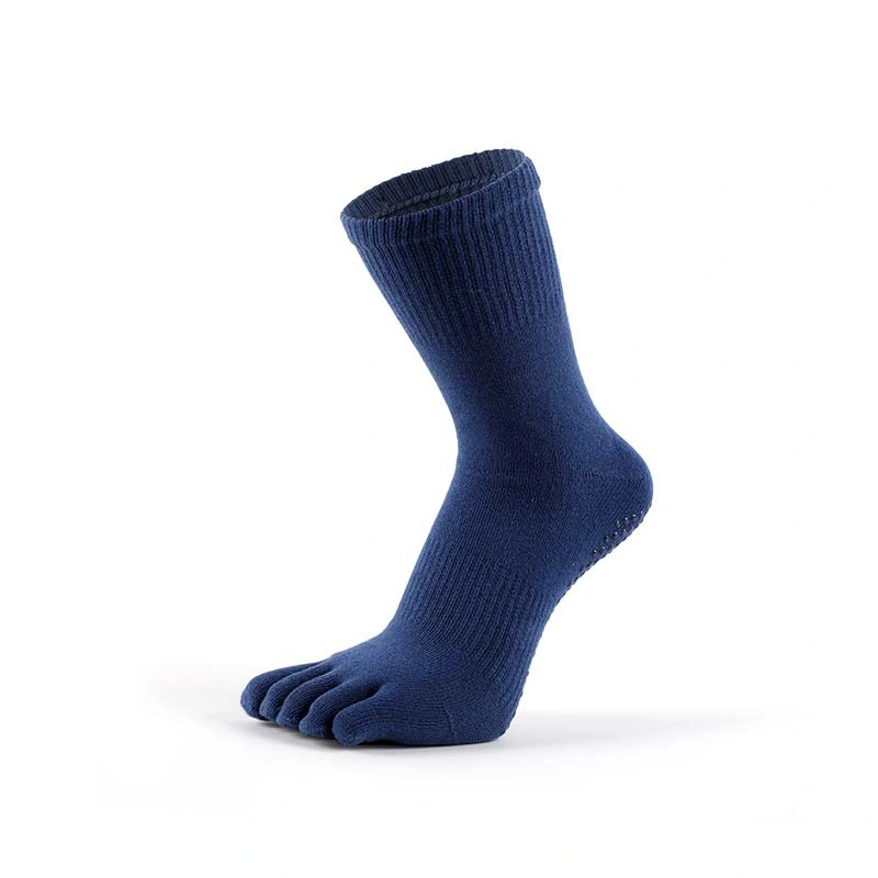 Men&prime; S Five-Finger Full Toe Yoga Female Professional Non-Slip Indoor Floor Fitness Sports Socks