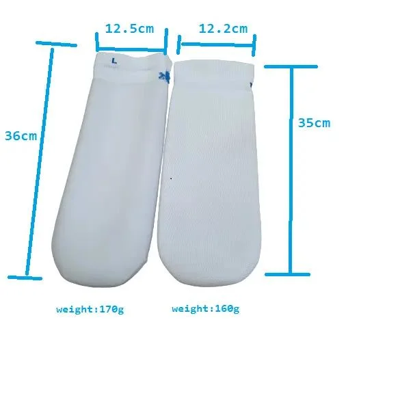 Three Colors Gel Prosthetics Gel Silicone Socks for Amputee Stump Leg