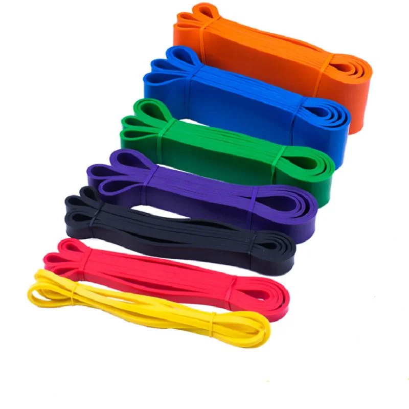 Wholesale Double Colored Latex Power Workout Pull up Resistance Bands
