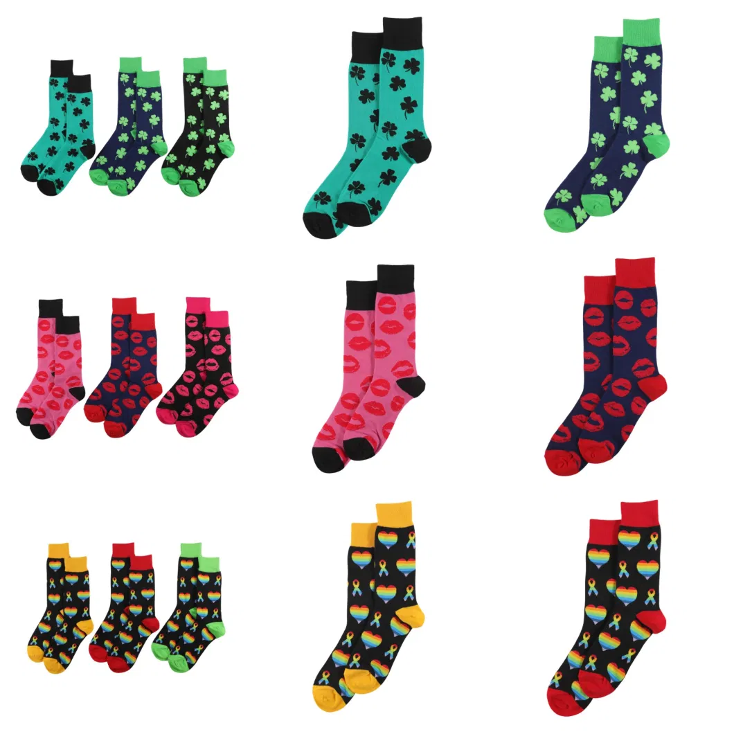 Personalized Sox Knitted Cotton Jacquard Logo Top Quality Crew Mens Socks Custom Sock Manufacturing Customized Socks