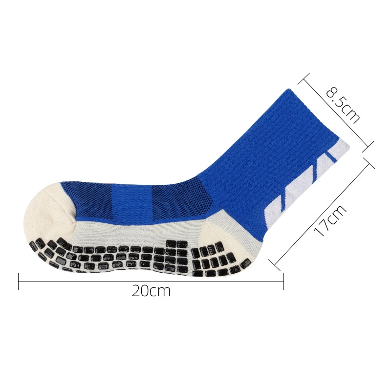 Wholesale Anti Slip Sock Soccer Grippy Sports Grip Socks for Men