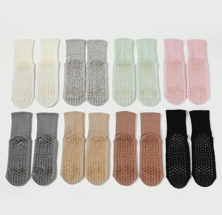 Autumn and Winter Pilates Non-Slip Professional Women&prime;s Socks