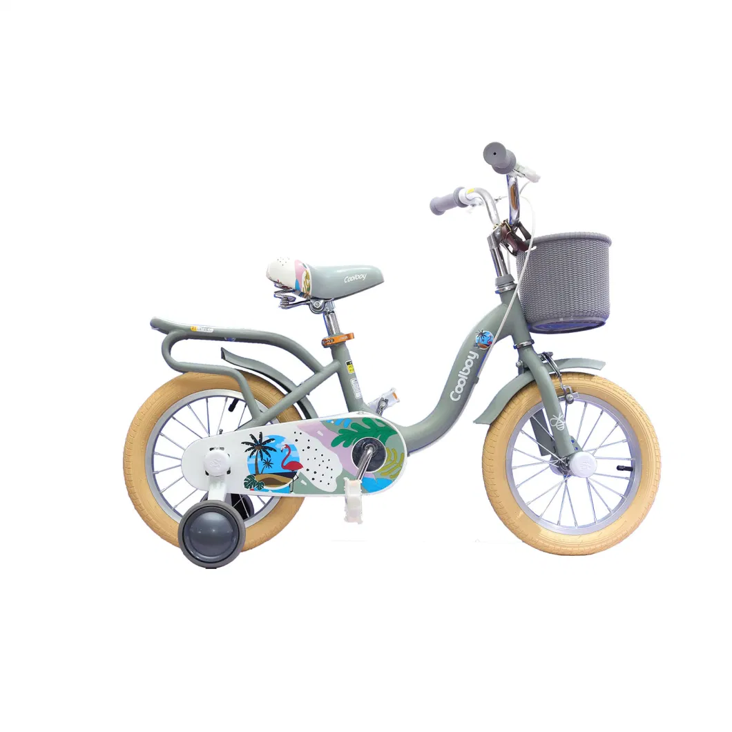 Kids Bike with Assisted Wheel Brakes for Boys and Girls at Home